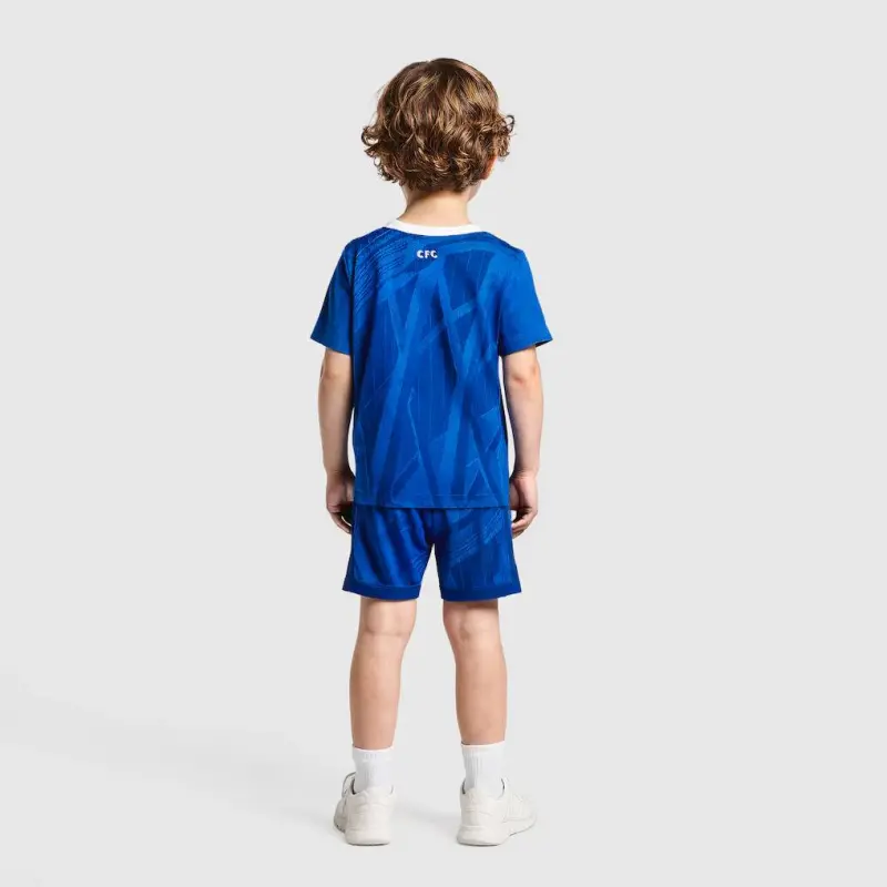 Chelsea Chelsea Nike Home Stadium MiniKit 2025-26 – Infants With Custom Printing Jerseys - Premium Chelsea Gear