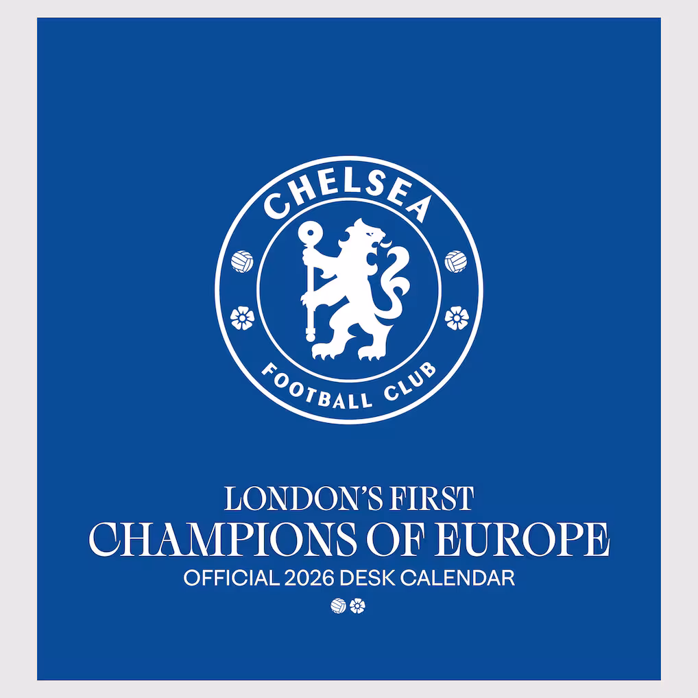 Chelsea Chelsea Chelsea Official 2026 Desk Calendar Jerseys – Premium Chelsea Gear Jerseys - Premium Chelsea Gear