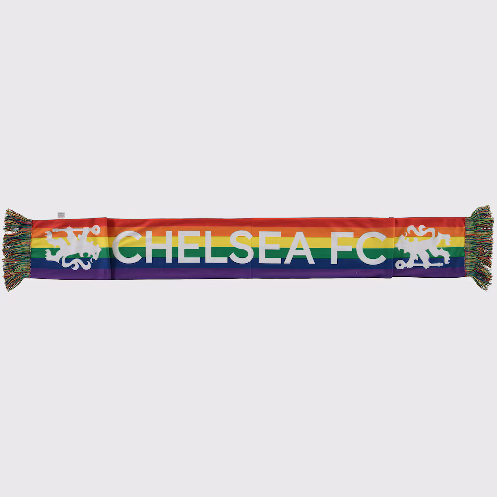 Chelsea Chelsea Chelsea Pride Scarf – Rainbow – Adults Jerseys – Premium Chelsea Gear Jerseys - Premium Chelsea Gear
