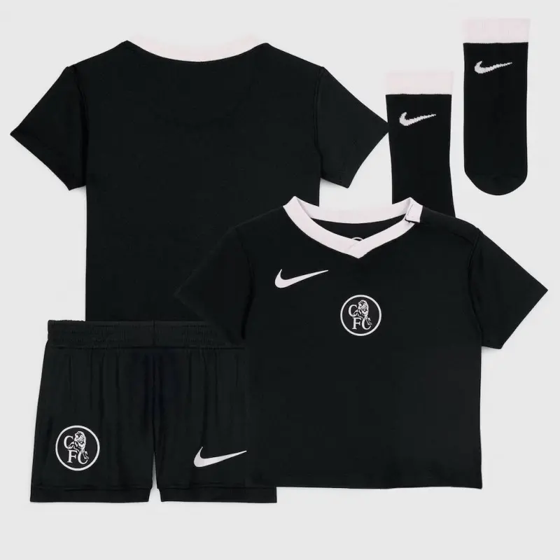 Chelsea Chelsea Nike Third Stadium Mini Kit 2025-26 – Infants Jerseys - Premium Chelsea Gear