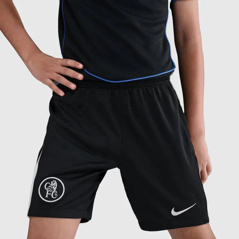 Chelsea Chelsea Chelsea Nike Third Stadium Shorts 2025-26 – Youth Jerseys – Premium Chelsea Gear Jerseys - Premium Chelsea Gear