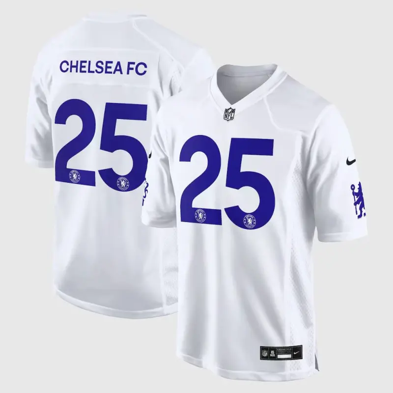 Chelsea Chelsea Chelsea x NFL Nike Club World Cup Game Road Jersey Jerseys – Premium Chelsea Gear Jerseys - Premium Chelsea Gear