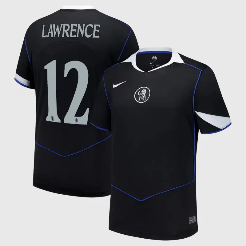 Chelsea Cup Nike Third Stadium Shirt 2025-26 with Lawrence 12 printing