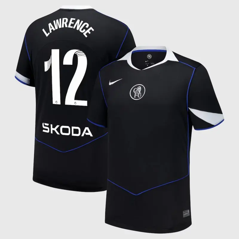 Chelsea Chelsea Chelsea WSL Nike Third Stadium Shirt 2025-26 with Lawrence 12 printing Jerseys – Premium Chelsea Gear Jerseys - Premium Chelsea Gear