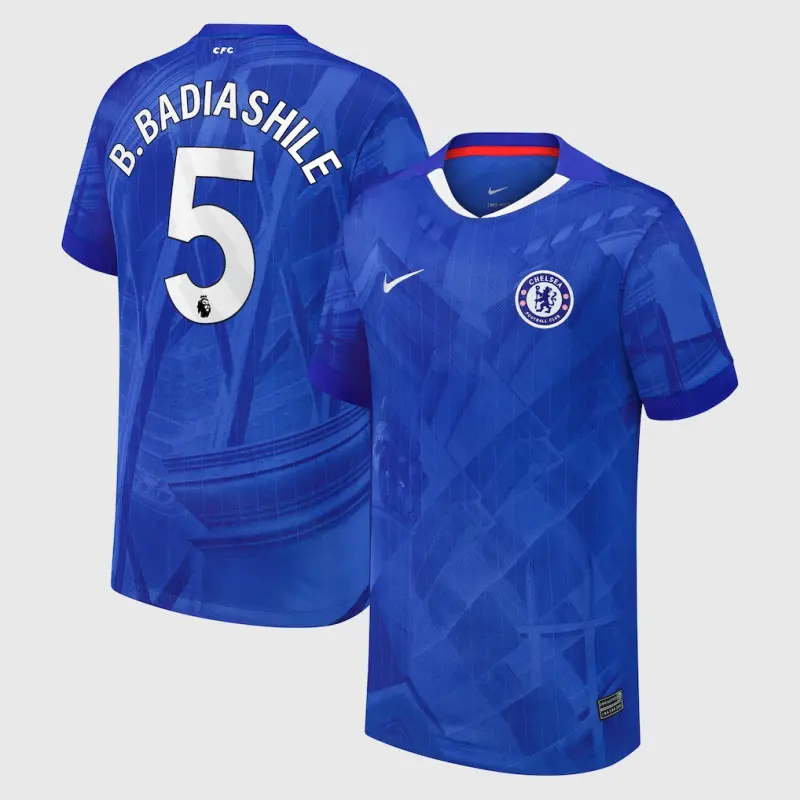 Chelsea Chelsea Nike Home Stadium Shirt 2025-26 – Youth with B. Badiashile 5 printing Jerseys - Premium Chelsea Gear