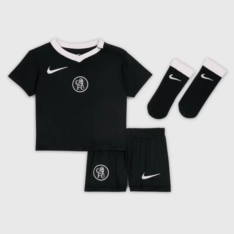 Chelsea Chelsea Nike Third Stadium Kit 2025-26 – Infants with Nkunku 18 printing Jerseys - Premium Chelsea Gear