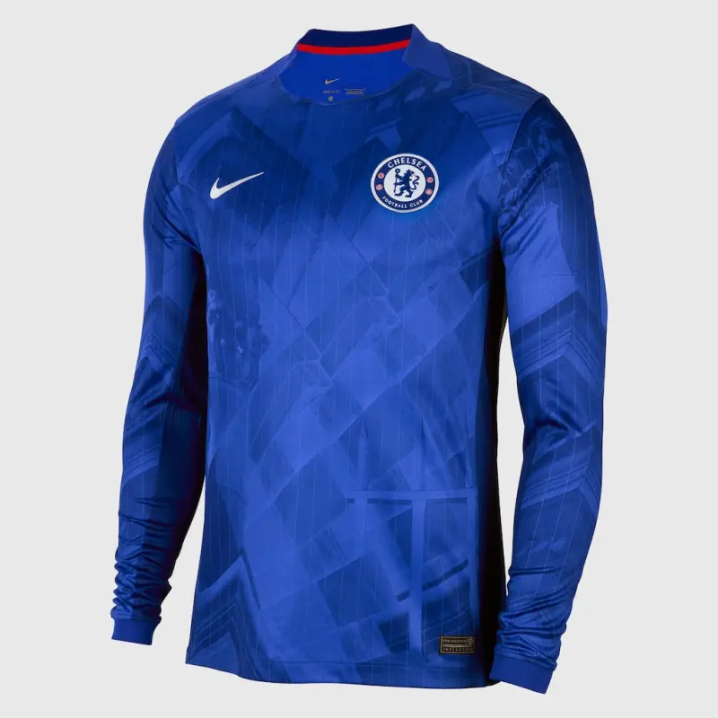 Chelsea Chelsea Nike Home Stadium Long Sleeve Shirt 2025-26 with Enzo 8 printing Jerseys - Premium Chelsea Gear