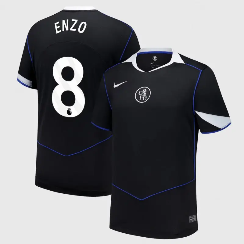 Chelsea Chelsea Chelsea Nike Third Stadium Shirt 2025-26 with Enzo 8 printing Jerseys – Premium Chelsea Gear Jerseys - Premium Chelsea Gear