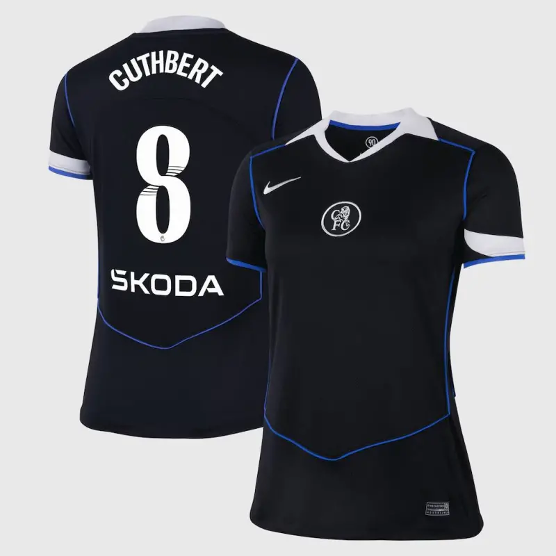 Chelsea Chelsea Chelsea WSL Nike Third Stadium Shirt 2025-26 – Womens with Cuthbert 8 printing Jerseys – Premium Chelsea Gear Jerseys - Premium Chelsea Gear
