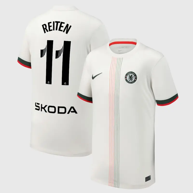 Chelsea Chelsea Chelsea WSL Nike Away Stadium Shirt 2025-26 – Youth with Reiten 11 printing Jerseys – Premium Chelsea Gear Jerseys - Premium Chelsea Gear