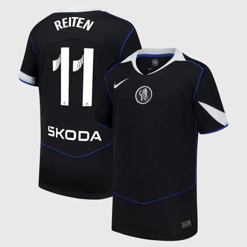 Chelsea Chelsea Chelsea WSL Nike Third Stadium Shirt 2025-26 – Youth with Reiten 11 printing Jerseys – Premium Chelsea Gear Jerseys - Premium Chelsea Gear