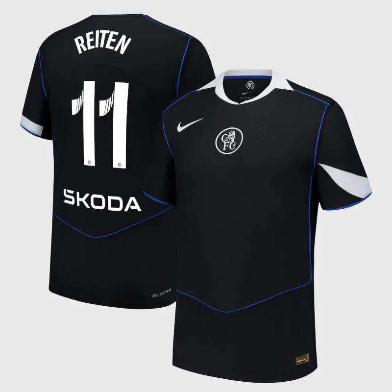 Chelsea Chelsea Chelsea WSL Nike Dri Fit Adv Third Match Shirt 2025-26 with Reiten 11 printing Jerseys – Premium Chelsea Gear Jerseys - Premium Chelsea Gear