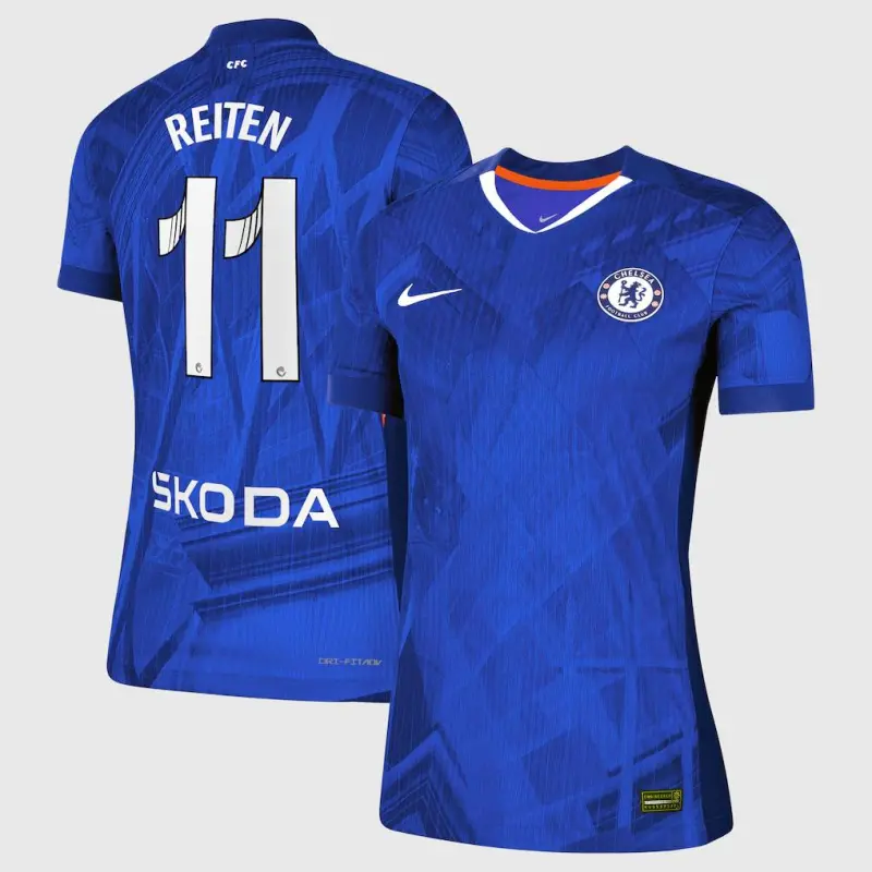 Chelsea Chelsea Chelsea WSL Nike Dri-FIT ADV Home Match Shirt 2025-26 – Womens with Reiten 11 printing Jerseys – Premium Chelsea Gear Jerseys - Premium Chelsea Gear