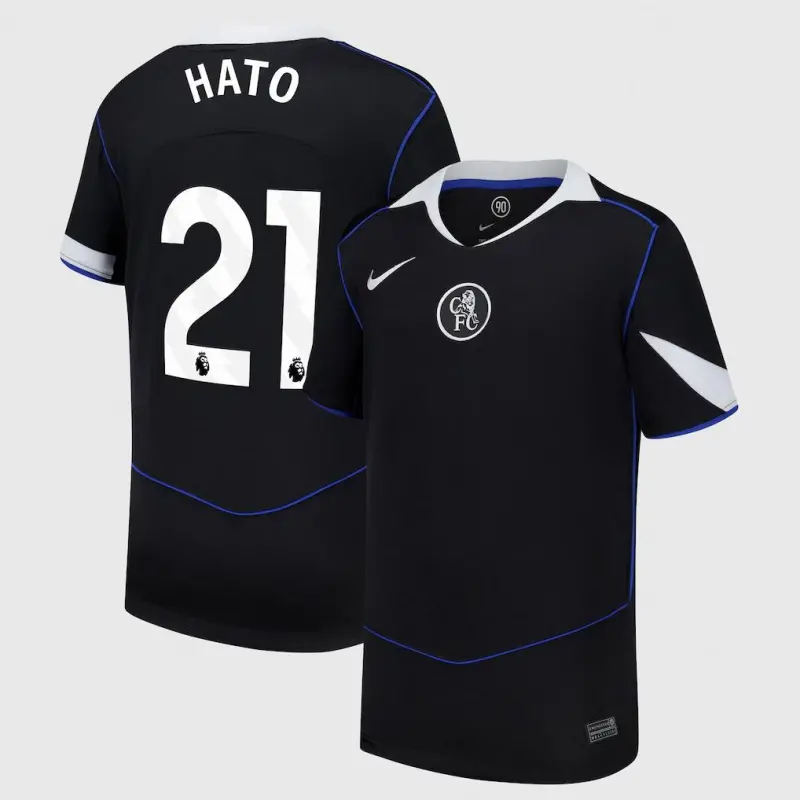 Chelsea Chelsea Nike Third Stadium Shirt 2025-26 – Youth with Hato 21 printing Jerseys - Premium Chelsea Gear