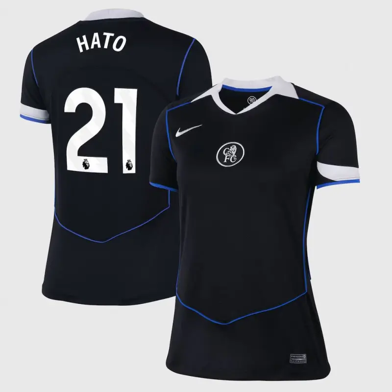 Chelsea Chelsea Nike Third Stadium Shirt 2025-26 – Womens with Hato 21 printing Jerseys - Premium Chelsea Gear