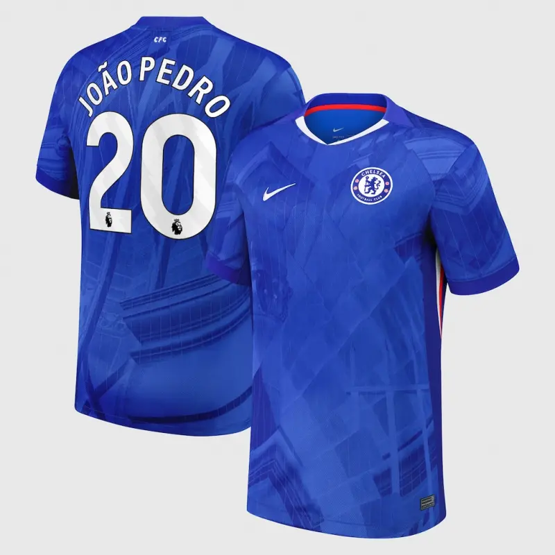 Chelsea Chelsea Nike Home Stadium Shirt 2025-26 with João Pedro 20 printing Jerseys - Premium Chelsea Gear