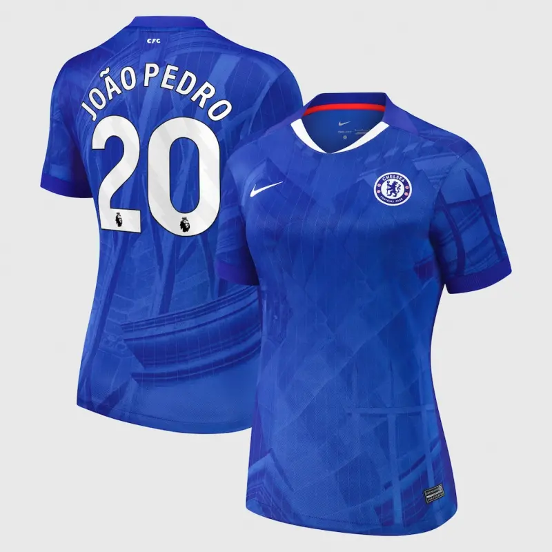 Chelsea Chelsea Nike Home Stadium Shirt 2025-26 – Womens with João Pedro 20 printing Jerseys - Premium Chelsea Gear