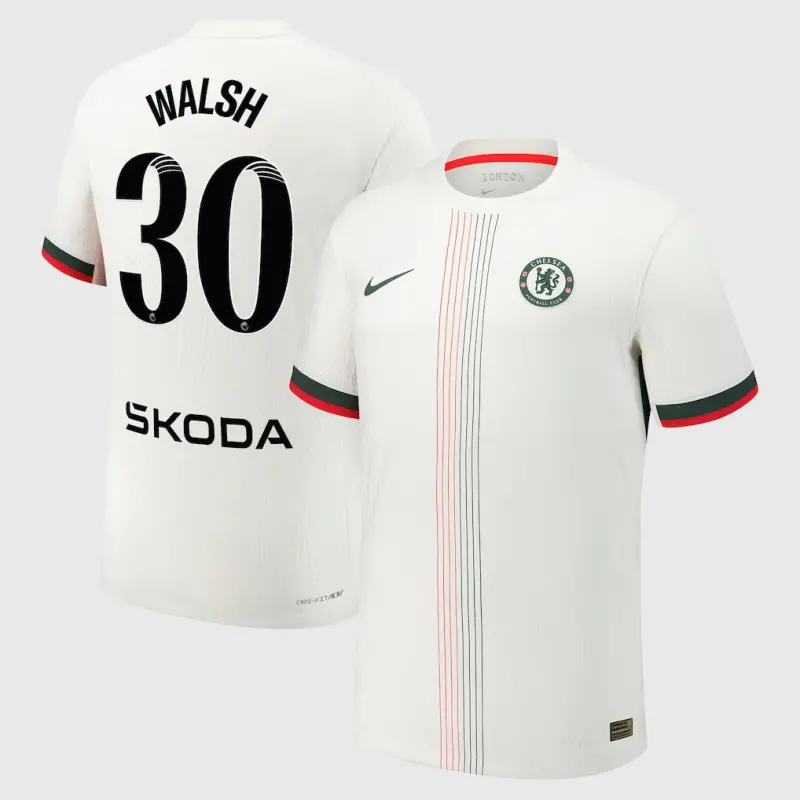 Chelsea Chelsea Chelsea WSL Nike Away Stadium Shirt 2025-26 with Walsh 13 printing Jerseys – Premium Chelsea Gear Jerseys - Premium Chelsea Gear