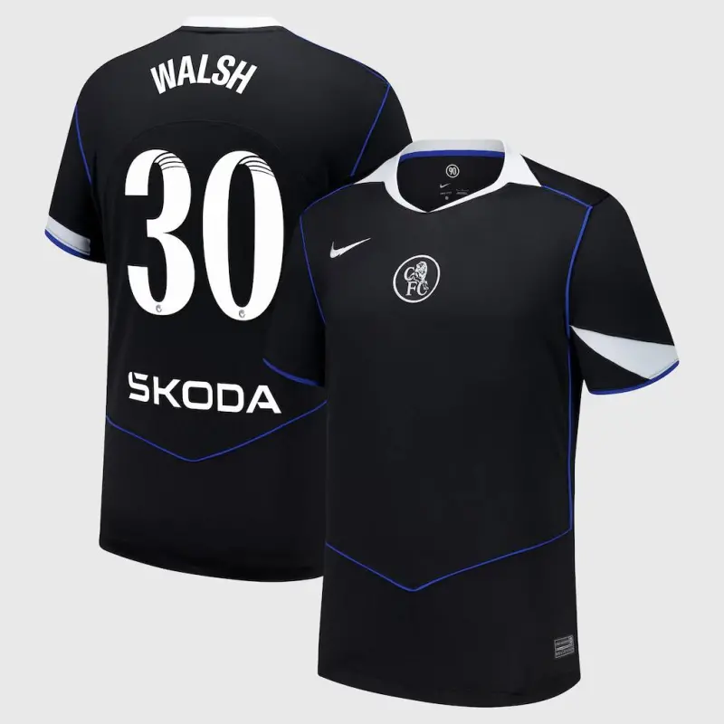 Chelsea Chelsea Chelsea WSL Nike Third Stadium Shirt 2025-26 with Walsh 30 printing Jerseys – Premium Chelsea Gear Jerseys - Premium Chelsea Gear