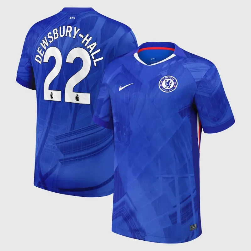 Chelsea Chelsea Nike Home Stadium Shirt 2025-26 with Dewsbury-hall 22 printing Jerseys - Premium Chelsea Gear Chelsea Chelsea Nike Home Stadium Shirt 2025-26 with Dewsbury-hall 22 printing Jerseys - Premium Chelsea Gear