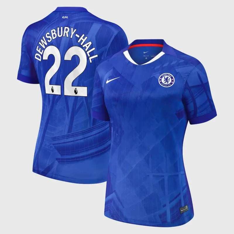 Chelsea Chelsea Nike Home Stadium Shirt 2025-26 – Womens with Dewsbury-hall 22 printing Jerseys - Premium Chelsea Gear