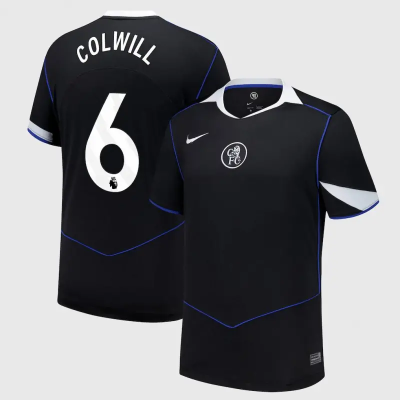 Chelsea Chelsea Chelsea Nike Third Stadium Shirt 2025-26 with Colwill 6 printing Jerseys – Premium Chelsea Gear Jerseys - Premium Chelsea Gear
