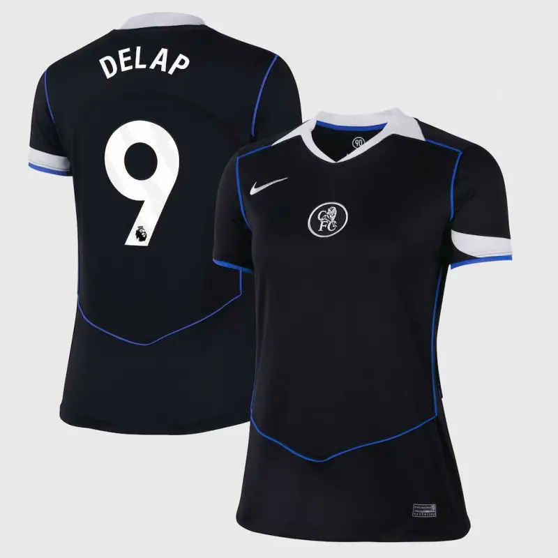 Chelsea Chelsea Nike Third Stadium Shirt 2025-26 – Womens with Delap 9 printing Jerseys - Premium Chelsea Gear