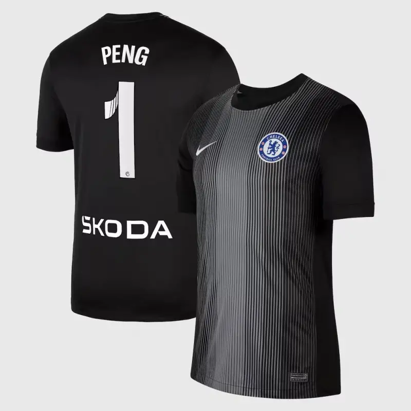 Chelsea Chelsea Chelsea WSL Nike Goalkeeper Stadium Shirt 2025-26 with Peng 1 printing Jerseys – Premium Chelsea Gear Jerseys - Premium Chelsea Gear