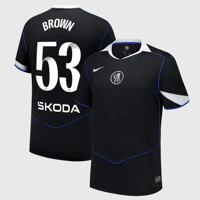 Chelsea Chelsea Chelsea WSL Nike Third Stadium Shirt 2025-26 with Brown 53 printing Jerseys – Premium Chelsea Gear Jerseys - Premium Chelsea Gear