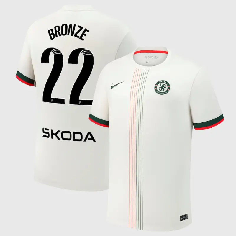 Chelsea Chelsea Chelsea WSL Nike Away Stadium Shirt 2025-26 with Bronze 22 printing Jerseys – Premium Chelsea Gear Jerseys - Premium Chelsea Gear