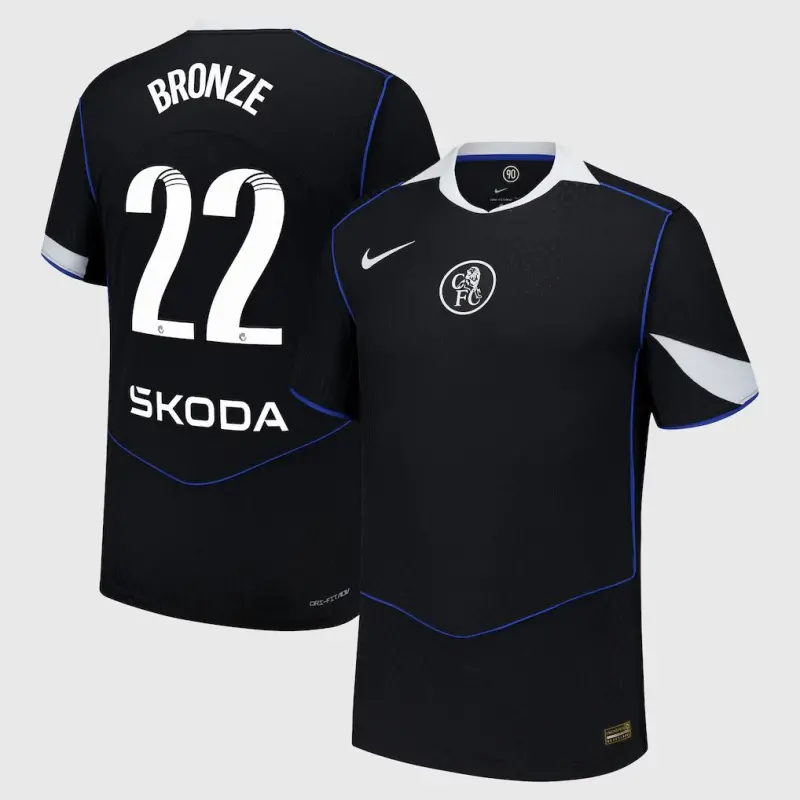 Chelsea Chelsea Chelsea WSL Nike Dri Fit Adv Third Match Shirt 2025-26 with Bronze 22 printing Jerseys – Premium Chelsea Gear Jerseys - Premium Chelsea Gear