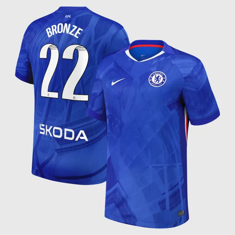 Chelsea Chelsea Chelsea WSL Nike Home Stadium Shirt 2025-26 with Bronze 22 printing Jerseys – Premium Chelsea Gear Jerseys - Premium Chelsea Gear