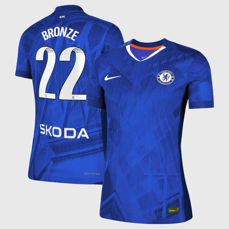 Chelsea Chelsea Chelsea WSL Nike Dri-FIT ADV Home Match Shirt 2025-26 – Womens with Bronze 22 printing Jerseys – Premium Chelsea Gear Jerseys - Premium Chelsea Gear