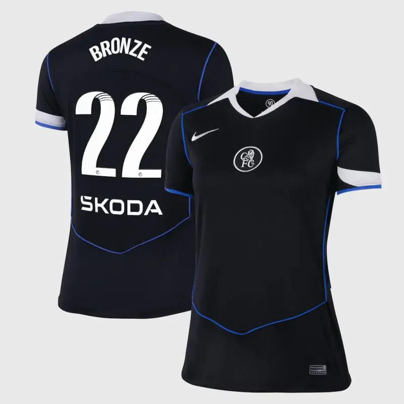 Chelsea Chelsea Chelsea WSL Nike Third Stadium Shirt 2025-26 – Womens with Bronze 22 printing Jerseys – Premium Chelsea Gear Jerseys - Premium Chelsea Gear