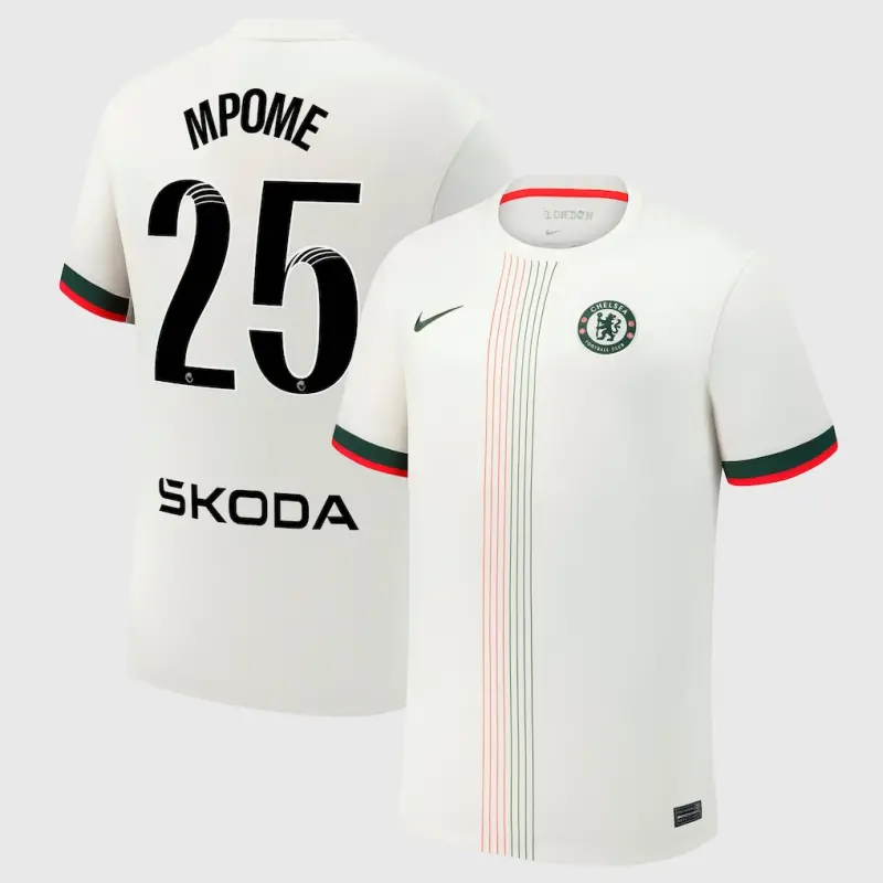 Chelsea Chelsea Chelsea WSL Nike Away Stadium Shirt 2025-26 with Mpome 25 printing Jerseys – Premium Chelsea Gear Jerseys - Premium Chelsea Gear