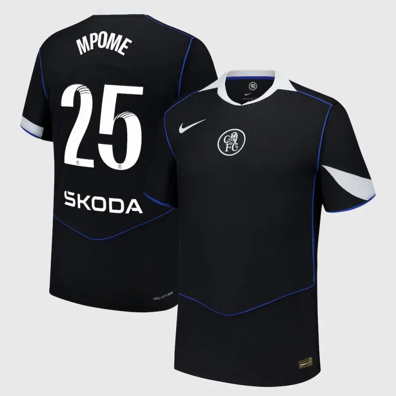 Chelsea Chelsea Chelsea WSL Nike Dri Fit Adv Third Match Shirt 2025-26 with Mpome 25 printing Jerseys – Premium Chelsea Gear Jerseys - Premium Chelsea Gear