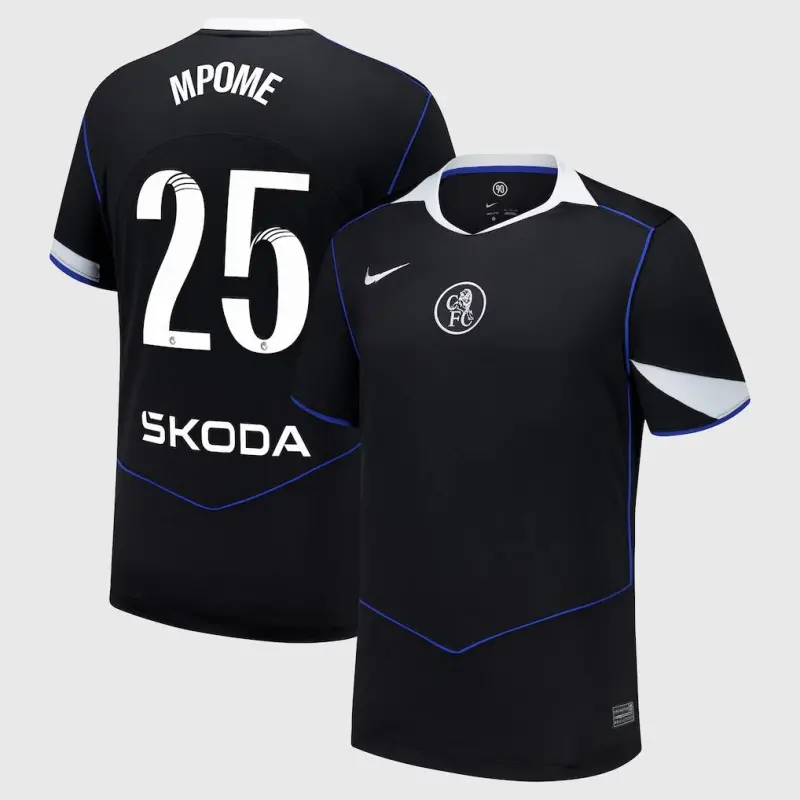 Chelsea Chelsea Chelsea WSL Nike Third Stadium Shirt 2025-26 with Mpome 25 printing Jerseys – Premium Chelsea Gear Jerseys - Premium Chelsea Gear