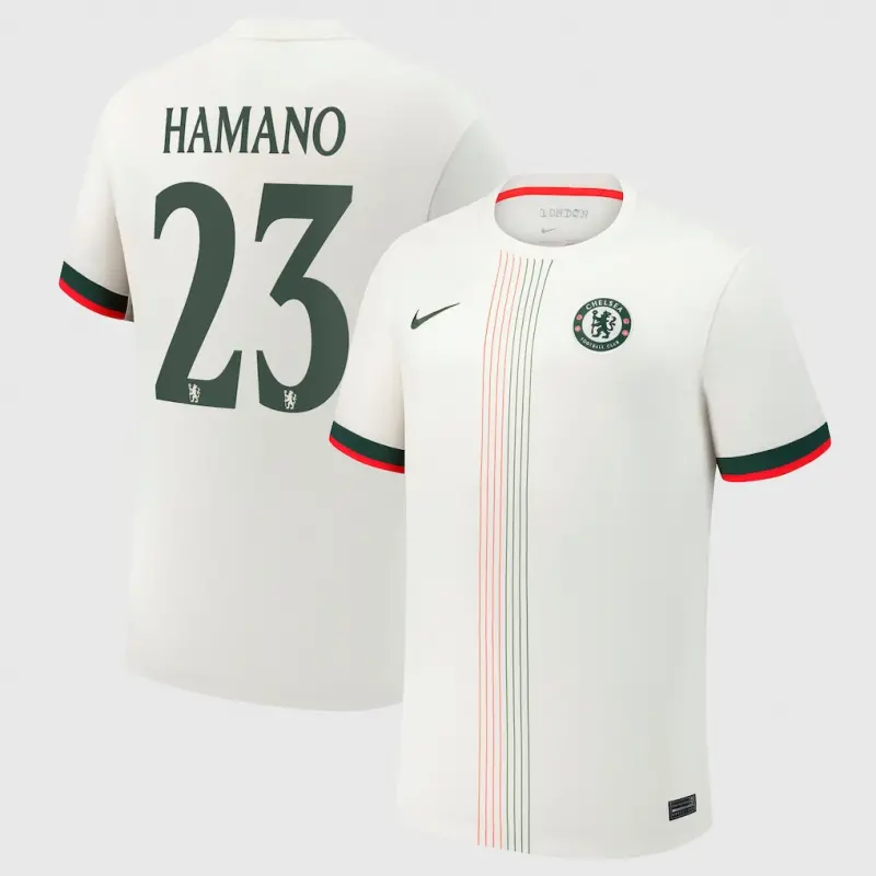 Chelsea Cup Nike Away Stadium Shirt 2025-26 with Hamano 23 printing