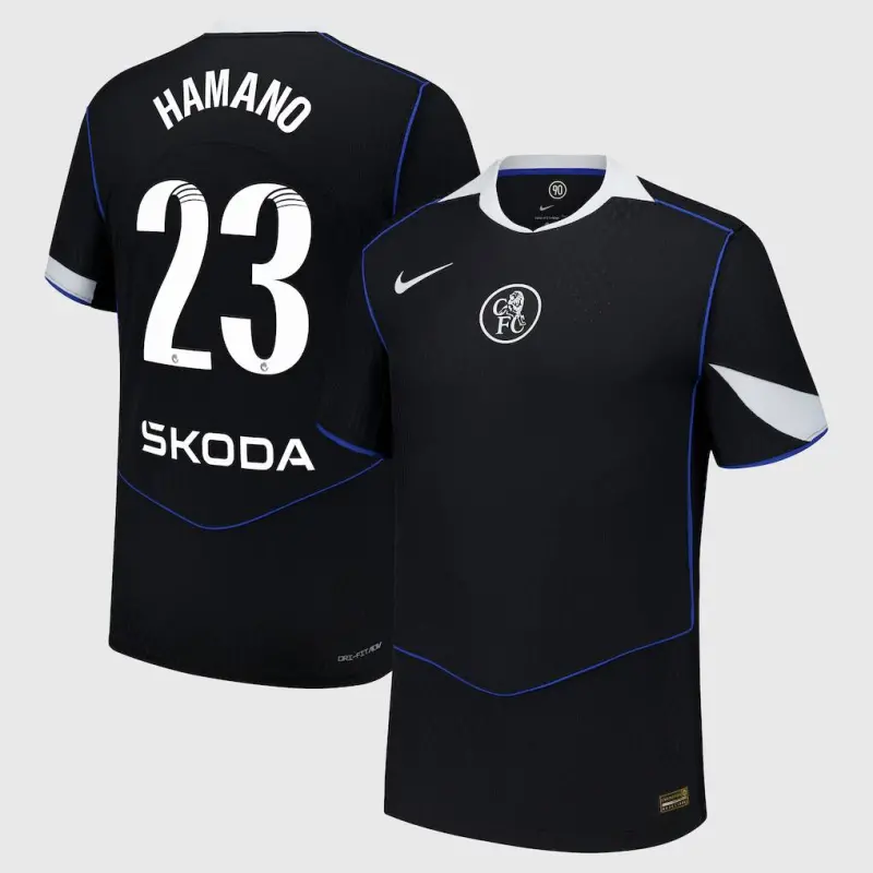 Chelsea Chelsea Chelsea WSL Nike Dri Fit Adv Third Match Shirt 2025-26 with Hamano 23 printing Jerseys – Premium Chelsea Gear Jerseys - Premium Chelsea Gear