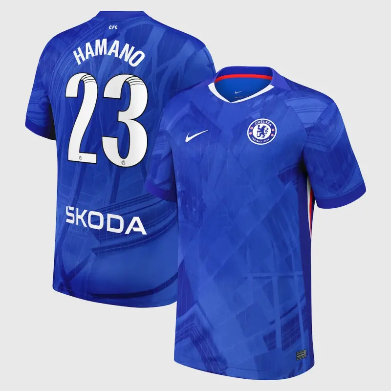 Chelsea Chelsea Chelsea WSL Nike Home Stadium Shirt 2025-26 with Hamano 23 printing Jerseys – Premium Chelsea Gear Jerseys - Premium Chelsea Gear