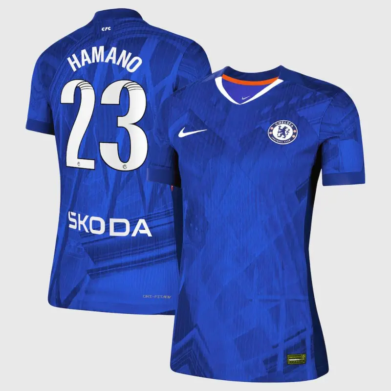 Chelsea Chelsea Chelsea WSL Nike Dri-FIT ADV Home Match Shirt 2025-26 – Womens with Hamano 23 printing Jerseys – Premium Chelsea Gear Jerseys - Premium Chelsea Gear