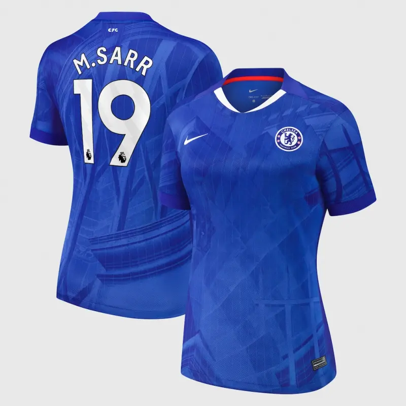 Chelsea Chelsea Nike Home Stadium Shirt 2025-26 – Womens with M.Sarr 19 printing Jerseys - Premium Chelsea Gear