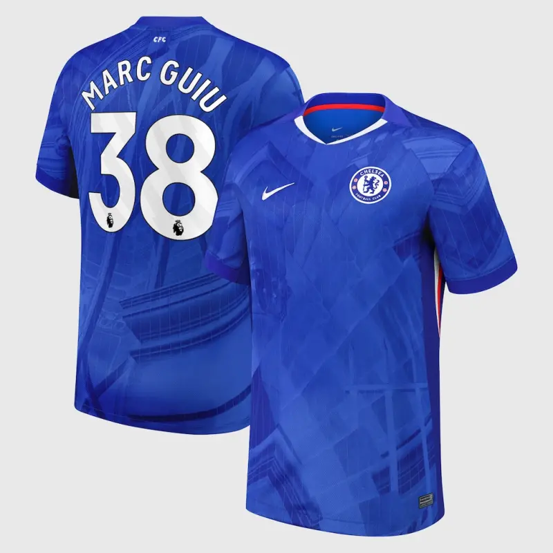 Chelsea Chelsea Nike Home Stadium Shirt 2025-26 with Marc guiu 38 printing Jerseys - Premium Chelsea Gear