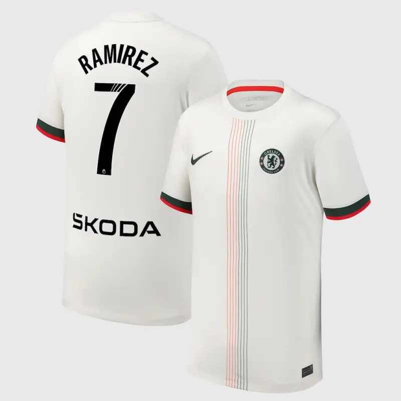 Chelsea Chelsea Chelsea WSL Nike Away Stadium Shirt 2025-26 – Youth with Ramírez 7 printing Jerseys – Premium Chelsea Gear Jerseys - Premium Chelsea Gear