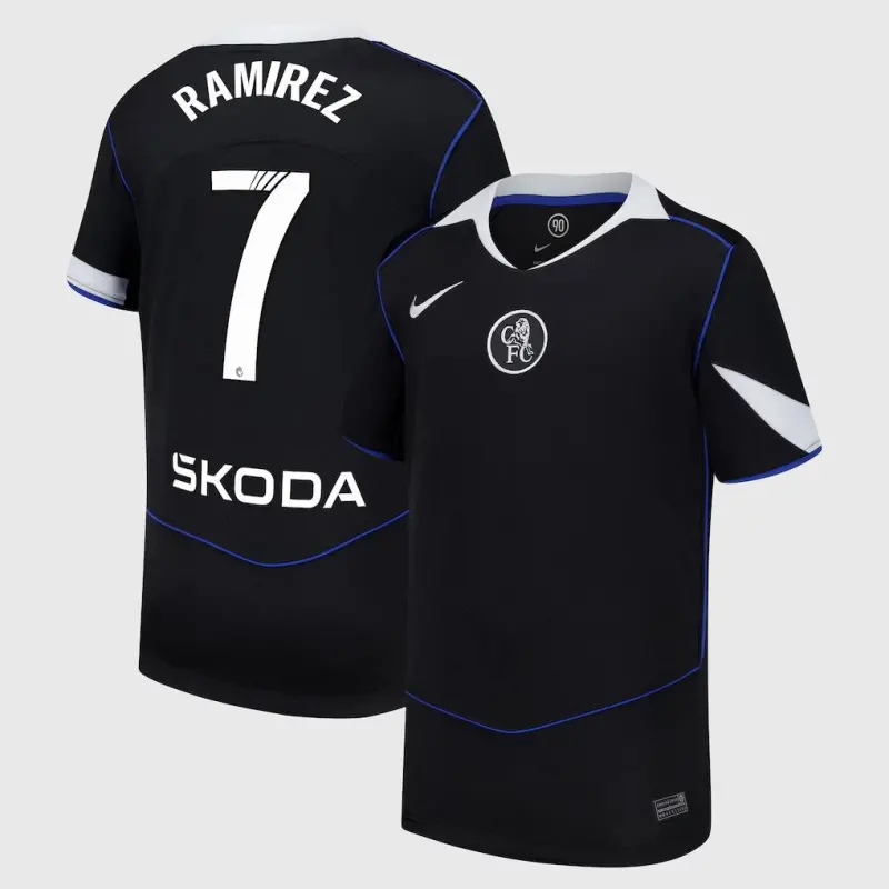 Chelsea Chelsea Chelsea WSL Nike Third Stadium Shirt 2025-26 – Youth with Ramírez 7 printing Jerseys – Premium Chelsea Gear Jerseys - Premium Chelsea Gear