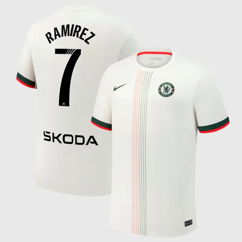 Chelsea Chelsea Chelsea WSL Nike Away Stadium Shirt 2025-26 with Ramírez 7 printing Jerseys – Premium Chelsea Gear Jerseys - Premium Chelsea Gear