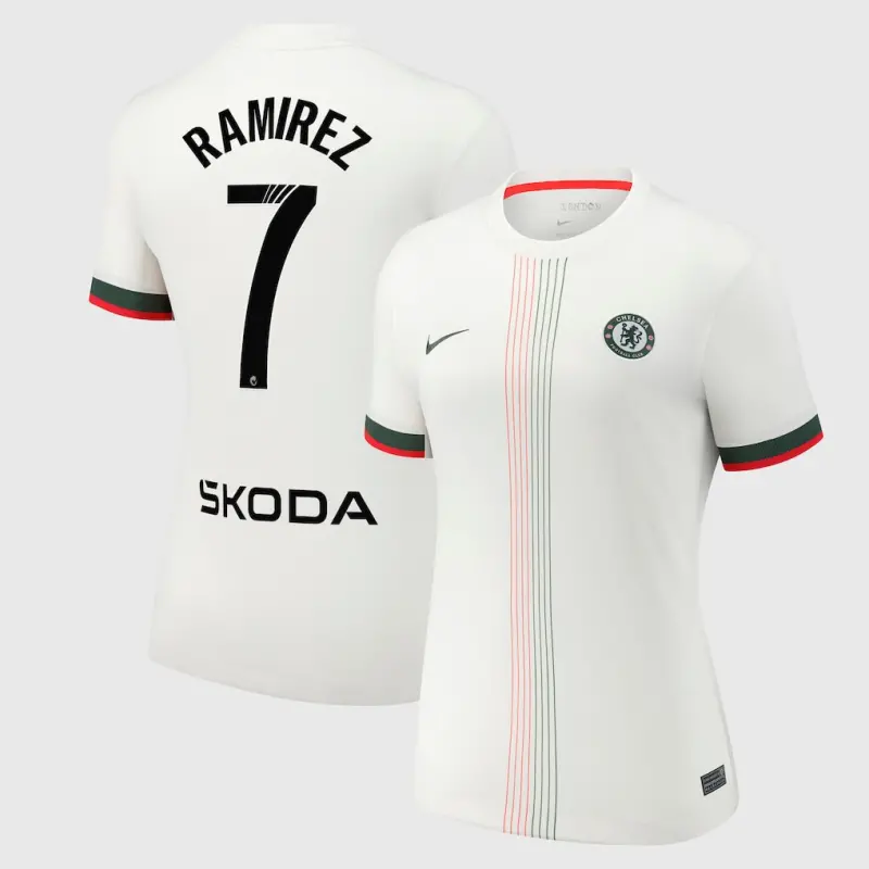 Chelsea Chelsea Chelsea WSL Nike Away Stadium Shirt 2025-26 – Womens with Ramírez 7 printing Jerseys – Premium Chelsea Gear Jerseys - Premium Chelsea Gear