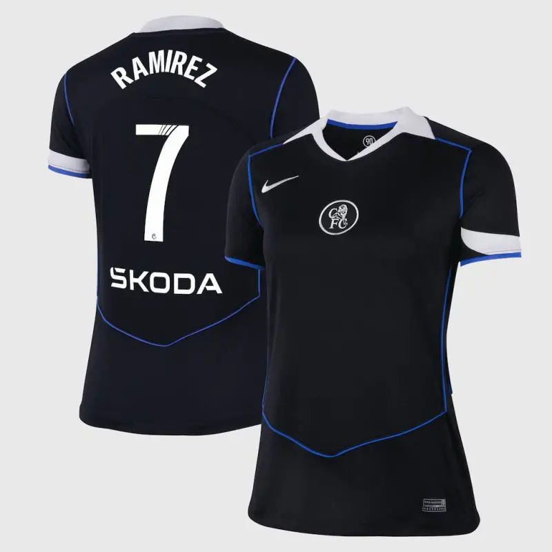 Chelsea Chelsea Chelsea WSL Nike Third Stadium Shirt 2025-26 – Womens with Ramírez 7 printing Jerseys – Premium Chelsea Gear Jerseys - Premium Chelsea Gear