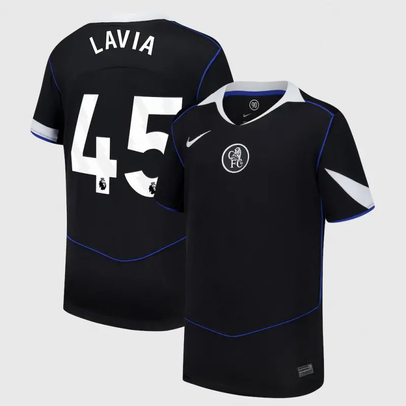Chelsea Chelsea Chelsea Nike Third Stadium Shirt 2025-26 – Youth with Lavia 45 printing Jerseys – Premium Chelsea Gear Jerseys - Premium Chelsea Gear