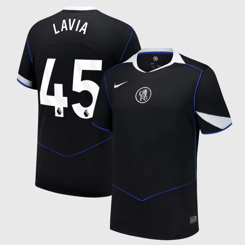 Chelsea Chelsea Chelsea Nike Third Stadium Shirt 2025-26 with Lavia 45 printing Jerseys – Premium Chelsea Gear Jerseys - Premium Chelsea Gear